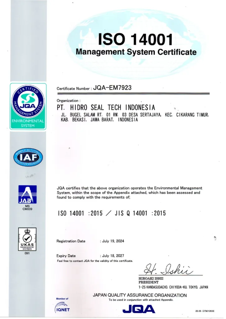 ISO 14001 JQA585